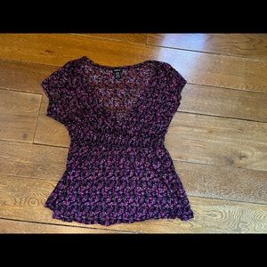 Torrid babydoll blouse